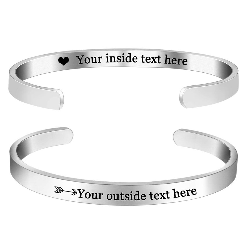 Customized bracelets with LOGO